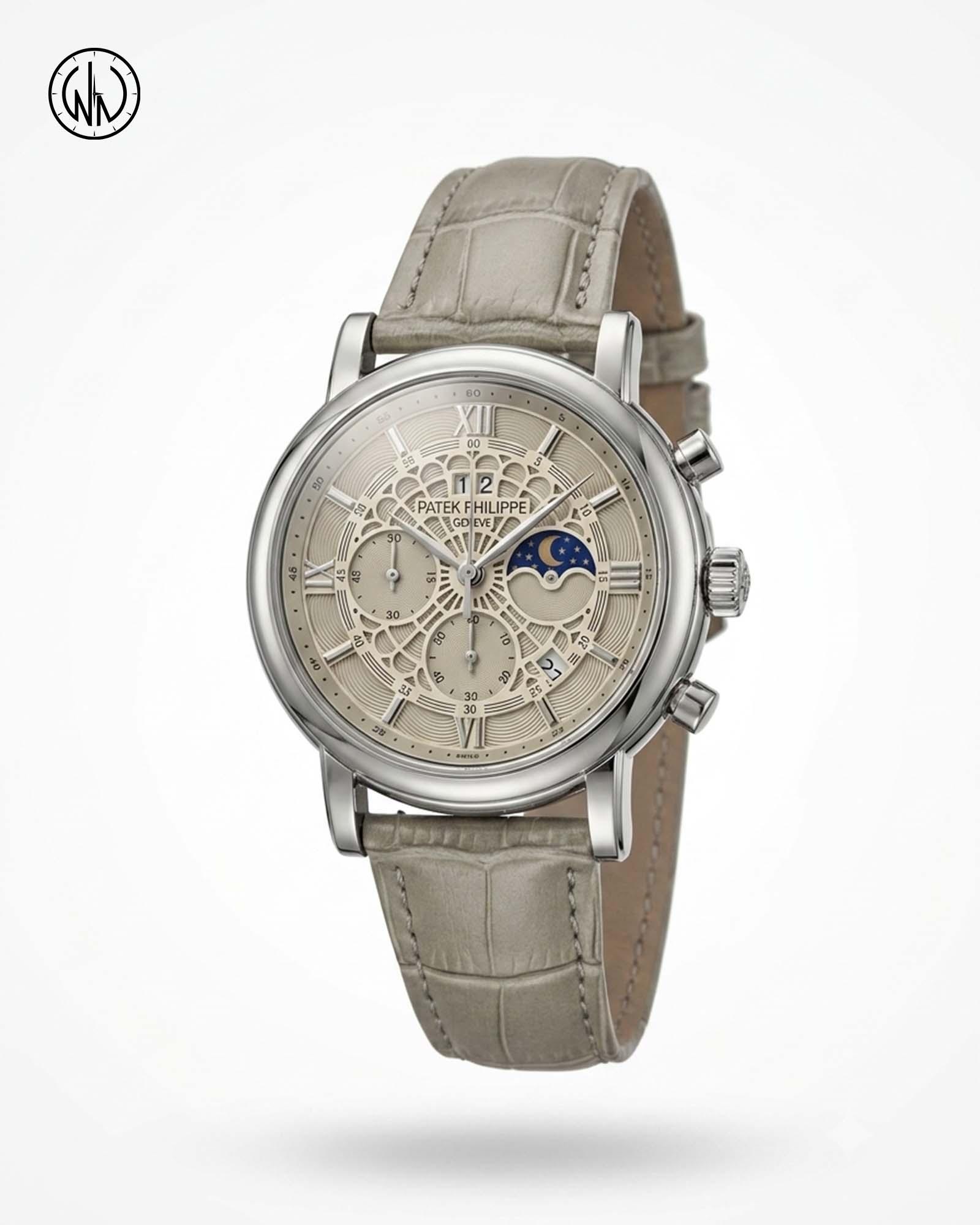 Patek Chronograph Leather Belt – PCLB-2602